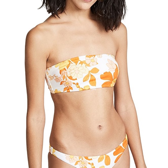NWT Zimmermann Primrose Bandeau Floral Bikini - Picture 2 of 6